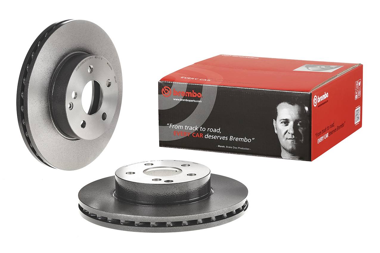 Mercedes Disc Brake Pad and Rotor Kit - Front (295mm) (Low-Met) Brembo