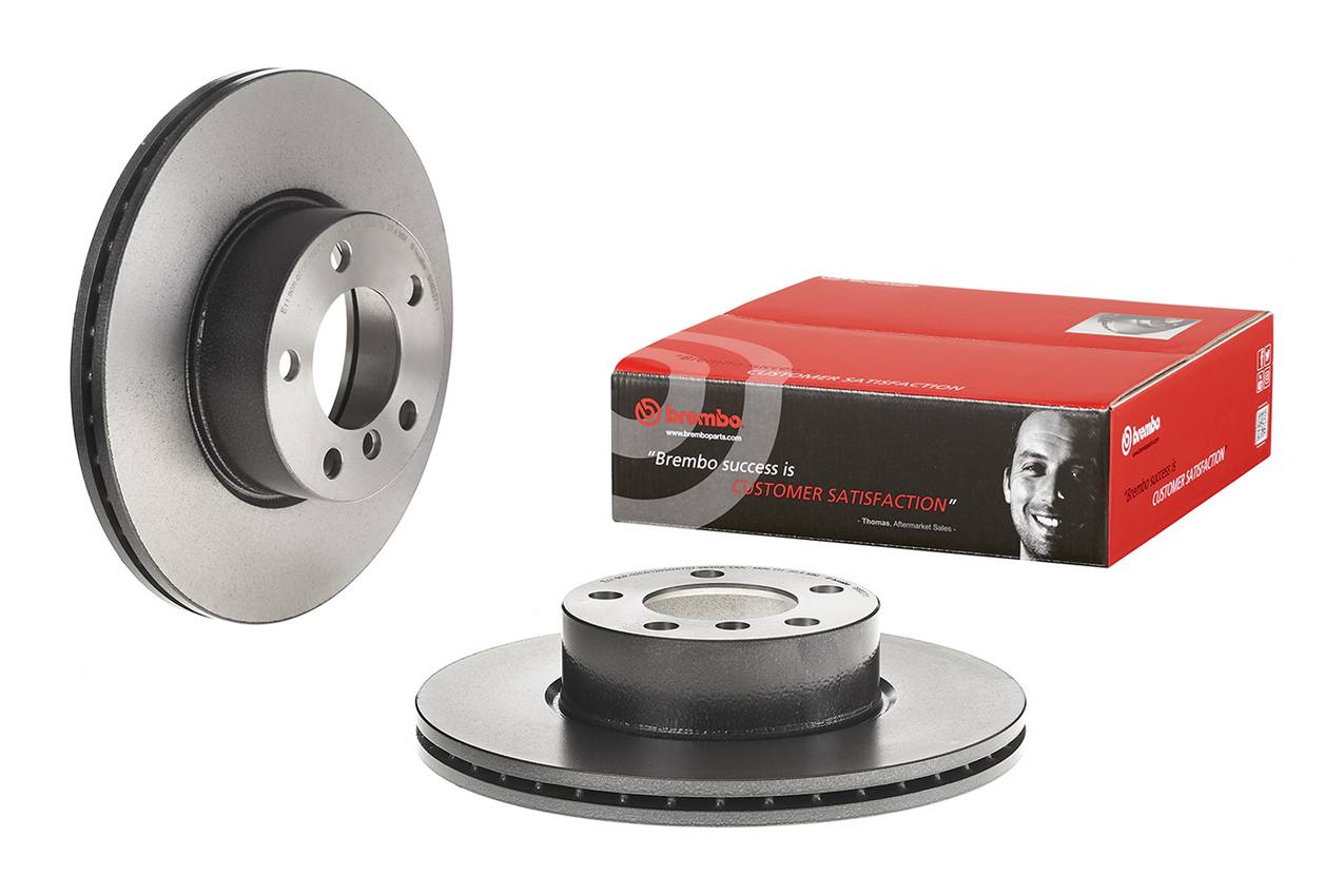 BMW Disc Brake Pad and Rotor Kit - Front (312mm) (Low-Met) Brembo