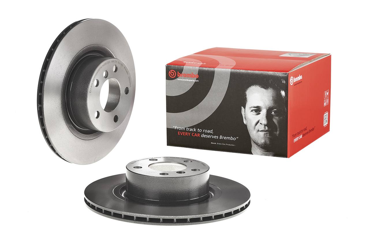 BMW Disc Brake Pad and Rotor Kit - Rear (330mm) (Ceramic) Brembo