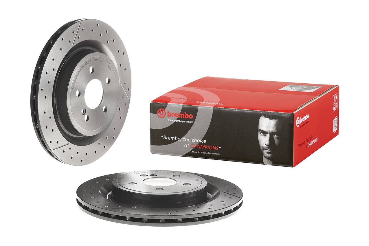 Mercedes Disc Brake Rotor – Rear (330mm) 1724230112 Brembo Brembo