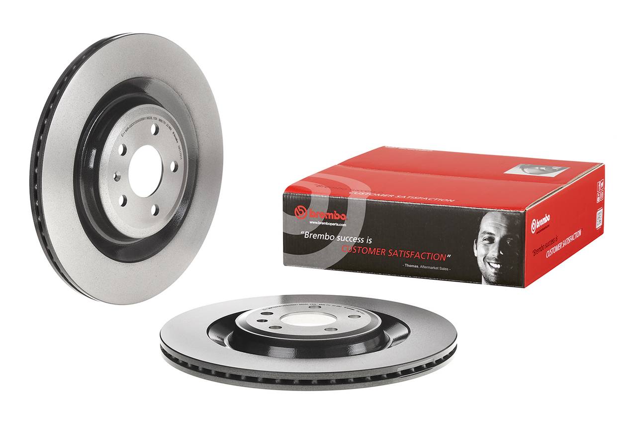 Audi Disc Brake Rotor - Rear (356mm) 4H0615601P Brembo