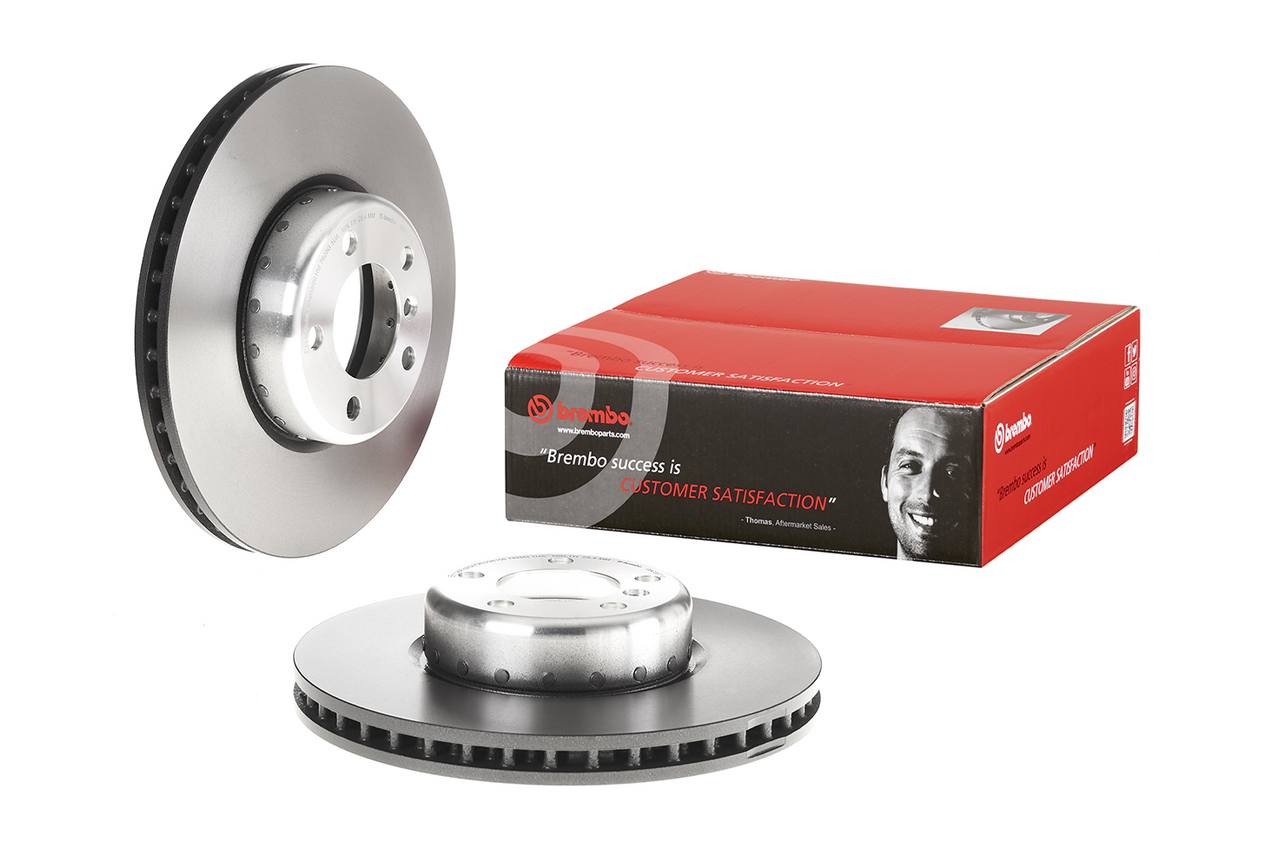 BMW Disc Brake Pad and Rotor Kit - Front (340mm) (Low-Met) Brembo