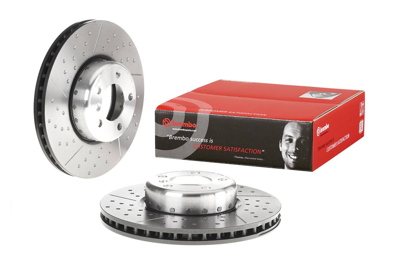 BMW Disc Brake Pad and Rotor Kit - Front (340mm) (Ceramic) Brembo