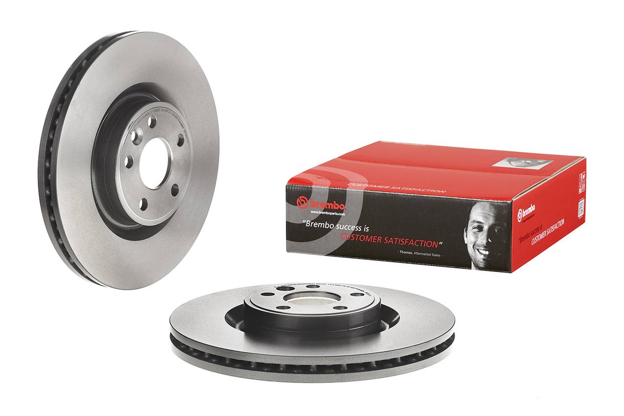 Jaguar Disc Brake Rotor - Front (325mm) J9C2136 Brembo