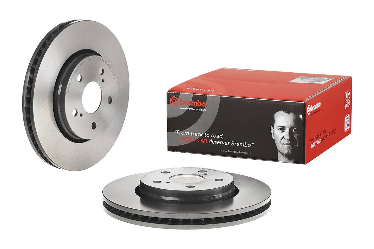 Toyota Disc Brake Rotor - Front (298.5mm) 43512F4010 Brembo