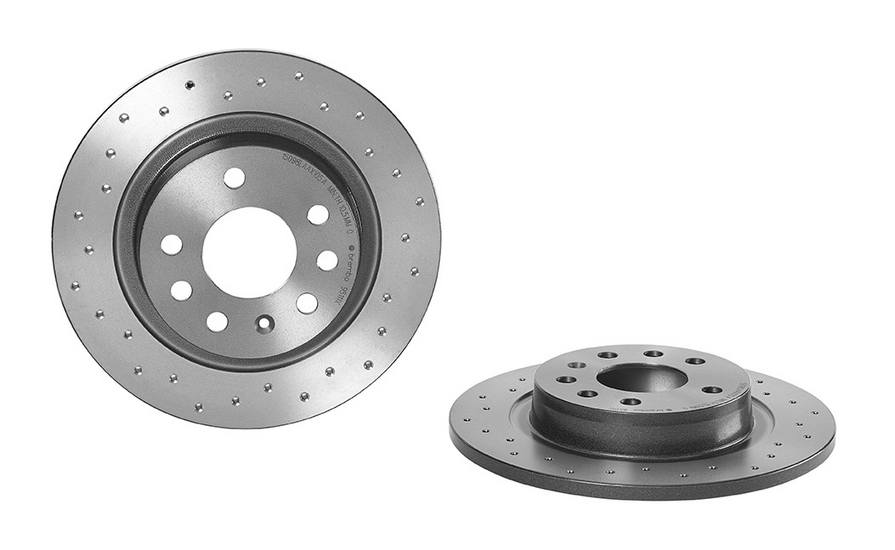 Saab Disc Brake Rotor - Rear (278mm) 93188377 Brembo