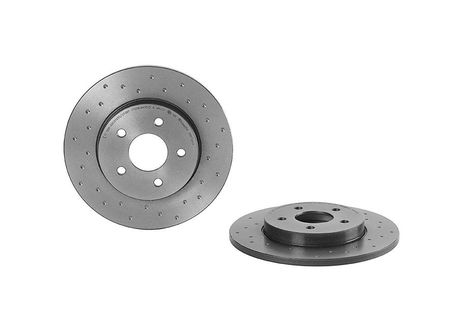 Jaguar Disc Brake Rotor - Rear (280mm) C2S9231 Brembo