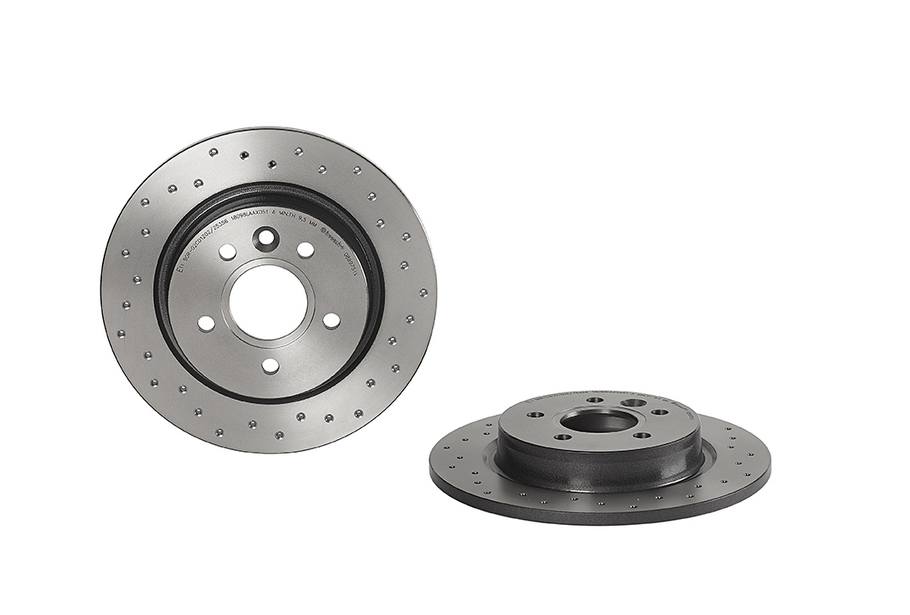 Volvo Disc Brake Rotor - Rear (280mm) 31499632 Brembo