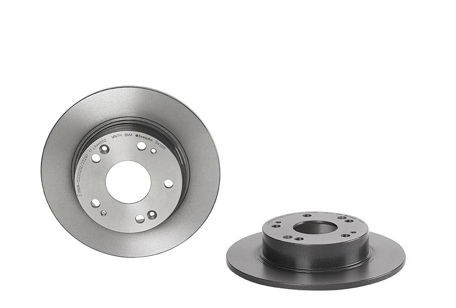 Disc Brake Pad and Rotor Kit – Front and Rear (312mm/260mm) (Low-Met)  Brembo NP-1589959-Kit