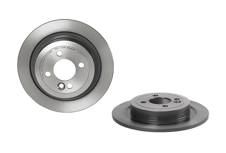 Mini Disc Brake Pad and Rotor Kit - Rear (280mm) (Ceramic) Brembo