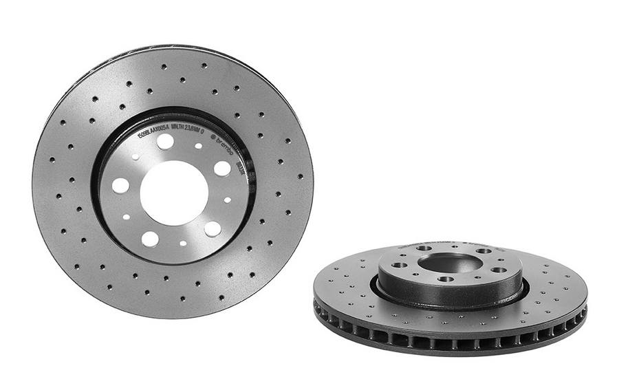 Volvo Disc Brake Rotor - Front (286mm) 31471830 Brembo