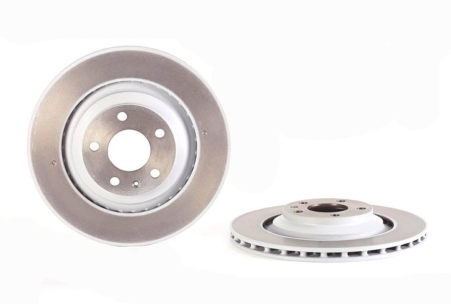 Audi Disc Brake Rotor - Rear (330mm) 4F0615601F Brembo