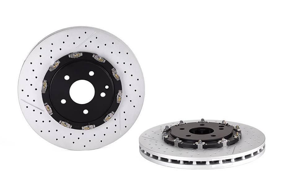 Mercedes Disc Brake Rotor - Front (340mm) 1714210112 Brembo