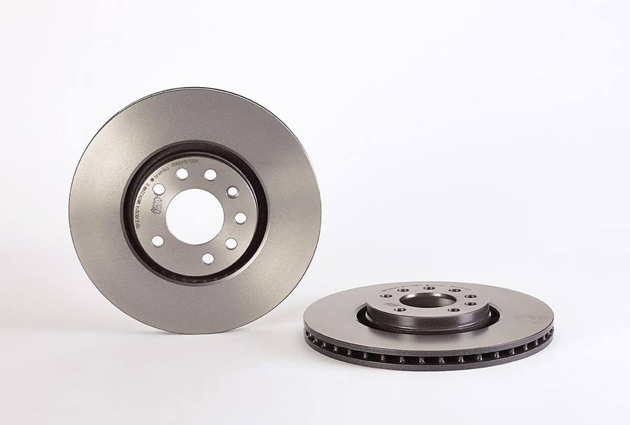 Saab Saturn Disc Brake Rotor - Front (308mm) 9194477 Brembo