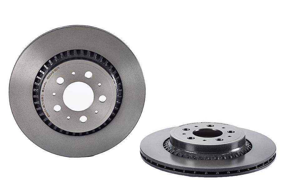 Volvo Disc Brake Rotor - Rear (308mm) 8624926 Brembo