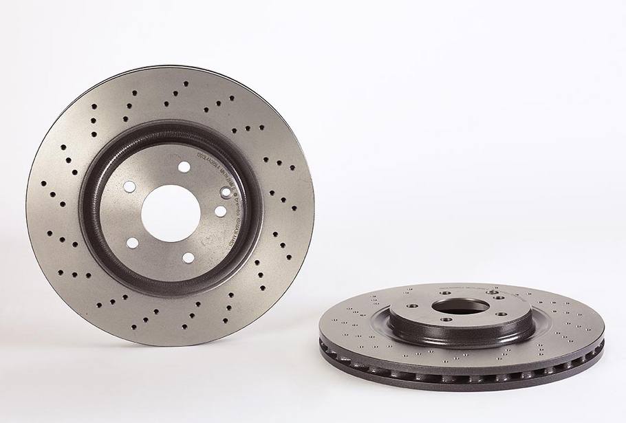 Mercedes Disc Brake Rotor – Front (330mm) 2034211312 Brembo Brembo