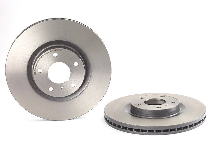 Infiniti Disc Brake Pad and Rotor Kit - Front (320mm) (Ceramic) Brembo