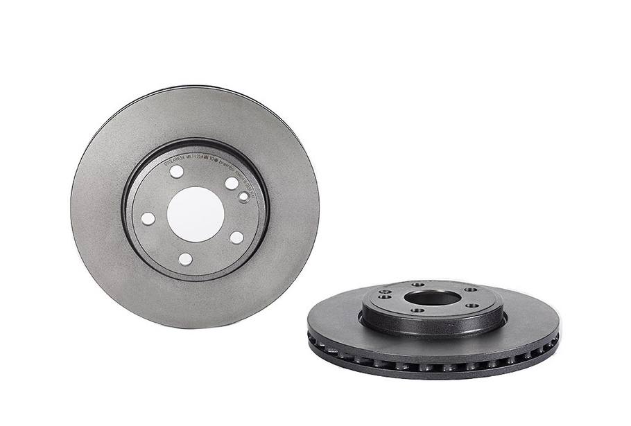 Mercedes Disc Brake Rotor - Front (295mm) 2464212412 Brembo