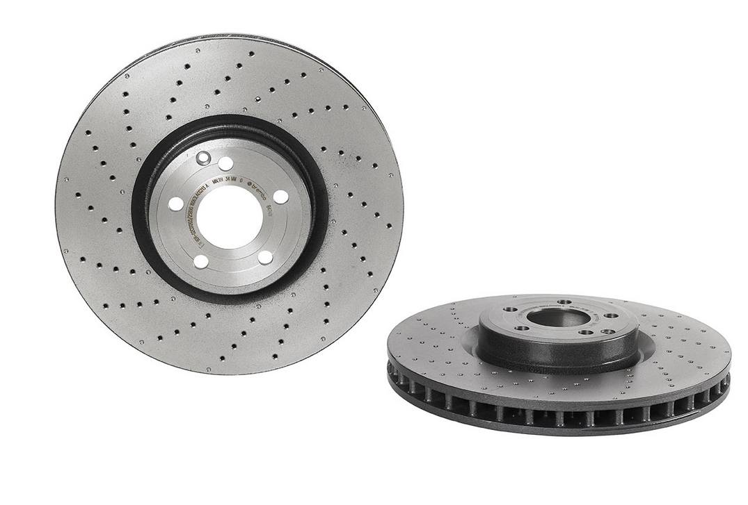 Mercedes Disc Brake Rotor - Front (360mm) 2314211312 Brembo