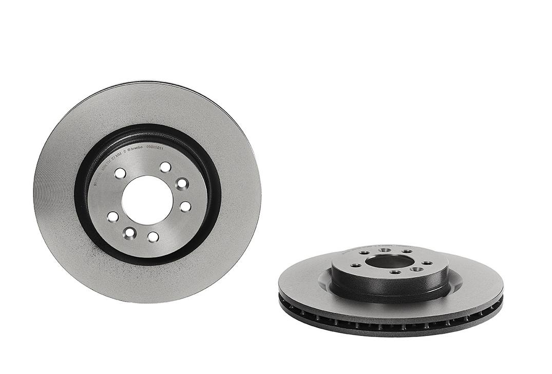 Land Rover Disc Brake Pad and Rotor Kit - Front (360mm) (Low-Met) Brembo