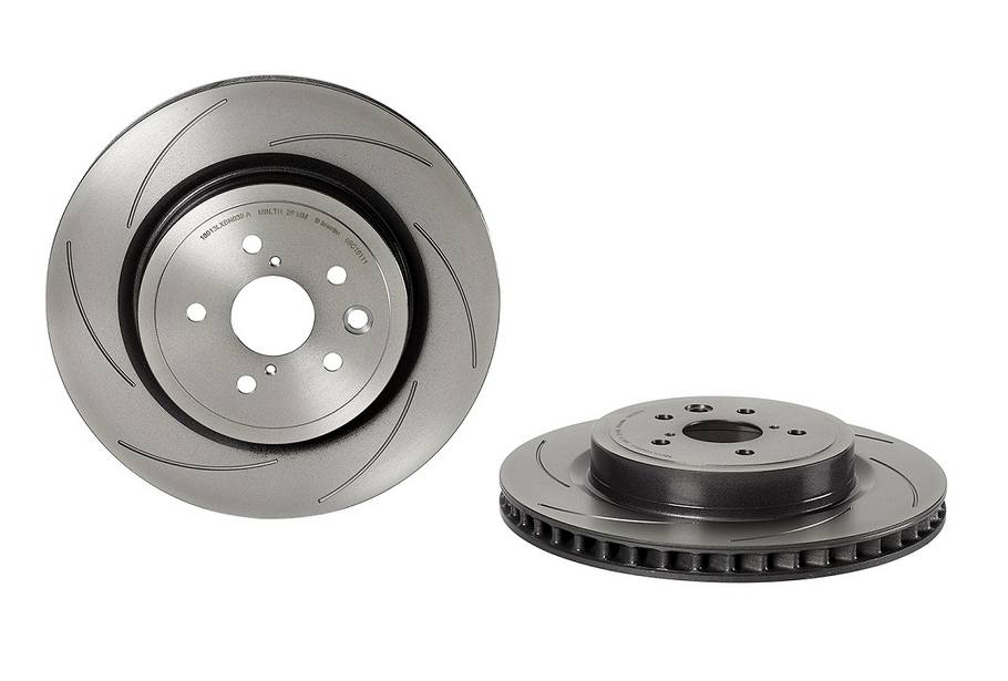 Lexus Disc Brake Rotor - Rear Driver Side (345mm) 424320W010 Brembo