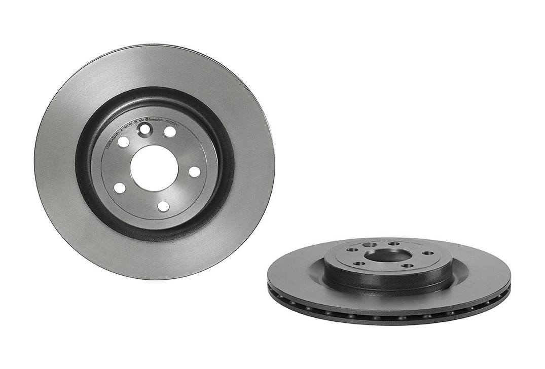 Jaguar Land Rover Disc Brake Rotor - Rear (325mm) T4A2061 Brembo