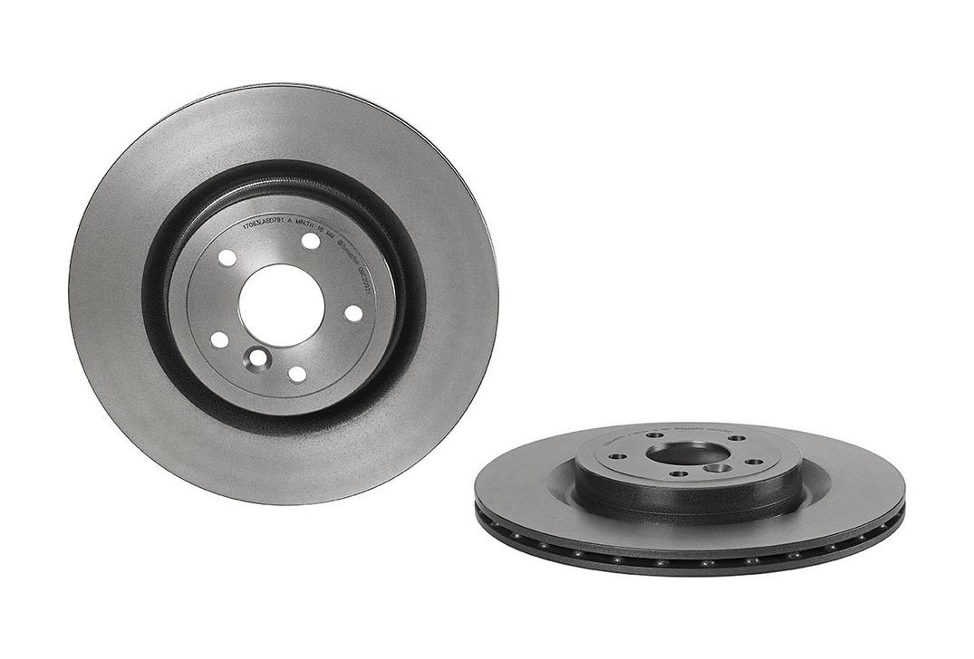 Jaguar Disc Brake Rotor - Rear (325mm) T4N1744 Brembo