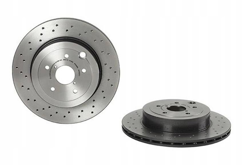 Subaru Disc Brake Rotor - Rear (326mm) 26700VA010 Brembo