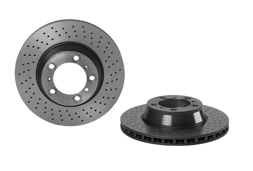 Kit de Remplacement Freins Céramiques Avant/Arrière BREMBO pour Porsche 997  Carrera/S