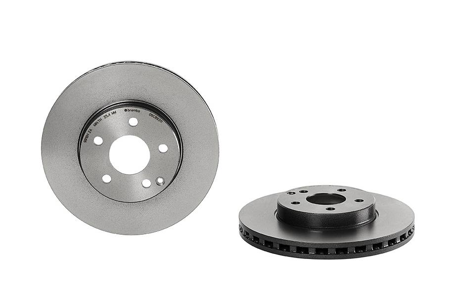 Mercedes Disc Brake Pad and Rotor Kit - Front (295mm) (Ceramic) Brembo