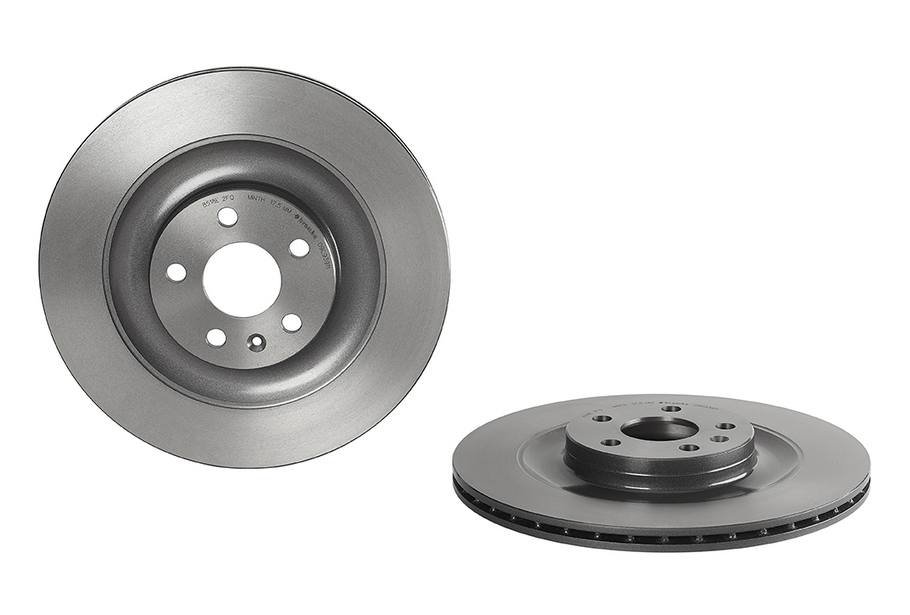 Volvo Disc Brake Rotor - Rear (340mm) 31687441 Brembo