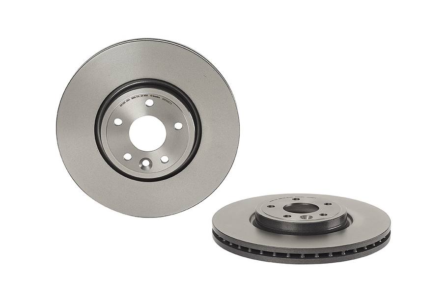 Jaguar Disc Brake Rotor - Front (316mm) T4N1799 Brembo