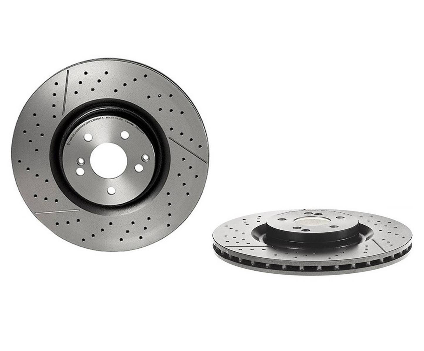 Mercedes Disc Brake Rotor - Rear (360mm) 2534230000 Brembo