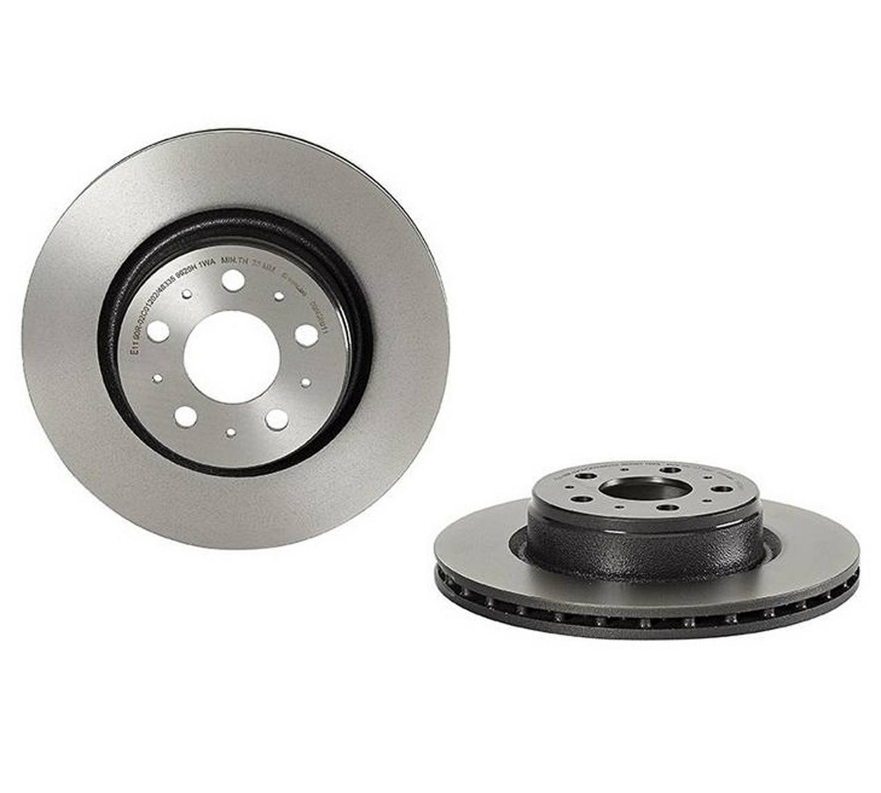 Tesla Disc Brake Rotor - Front (320mm) 104461100D Brembo