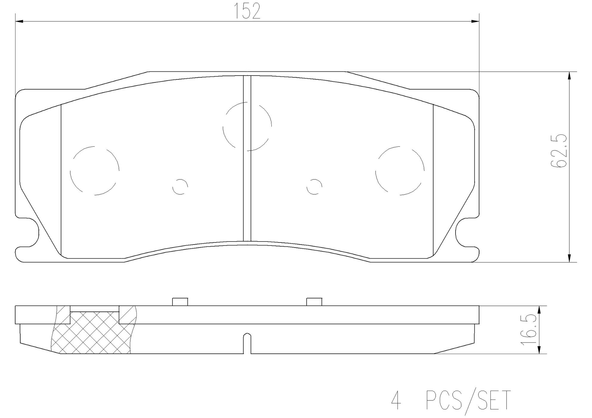 Jaguar Disc Brake Pad Set - Front (Ceramic) C2P15991 Brembo