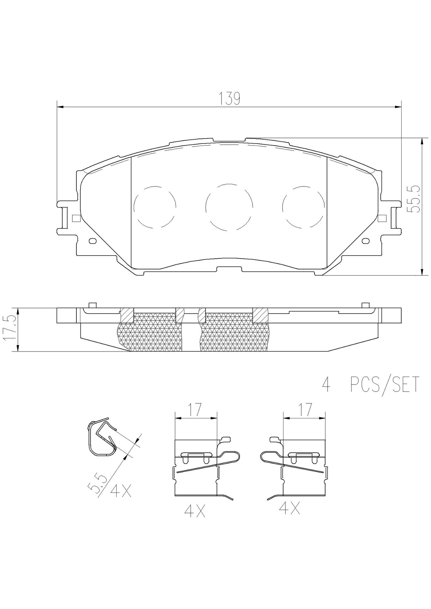 Disc Brake Pad and Rotor Kit Brembo NP1535267Kit