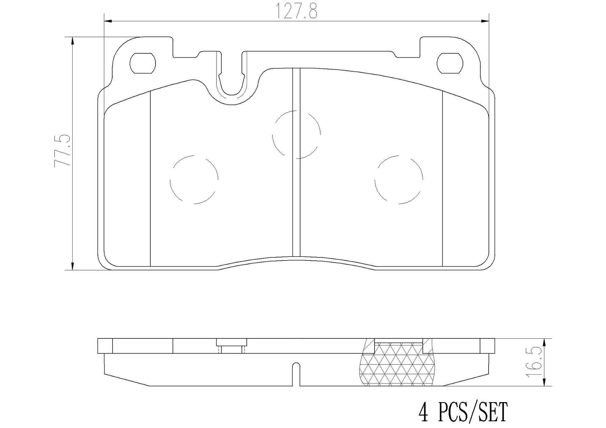 Audi Disc Brake Pad and Rotor Kit - Front (345mm) (Ceramic) Brembo