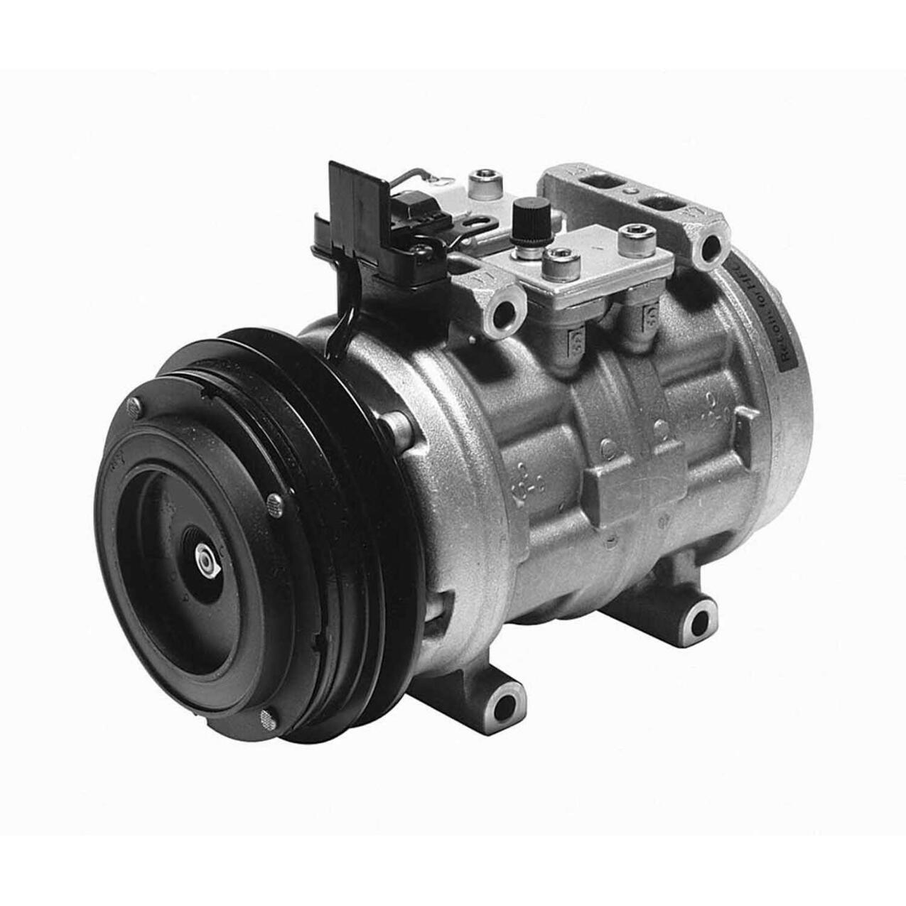 Mercedes A/C Compressor and Clutch - Denso 000230251188