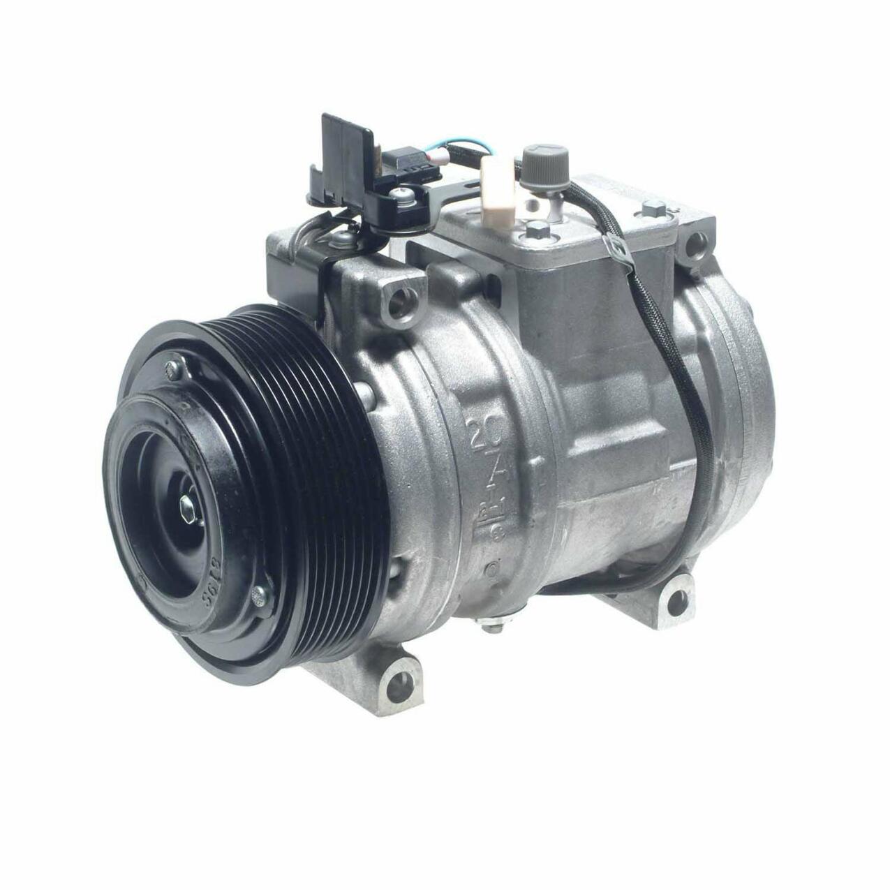 Mercedes A/C Compressor and Clutch 000230171180 - Denso 4711386