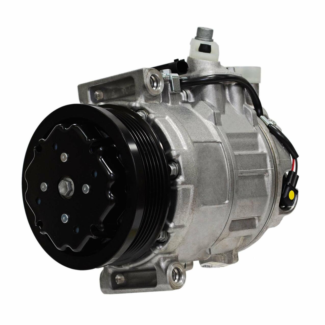 Mercedes A/C Compressor and Clutch 001230281188 - Denso 4711464