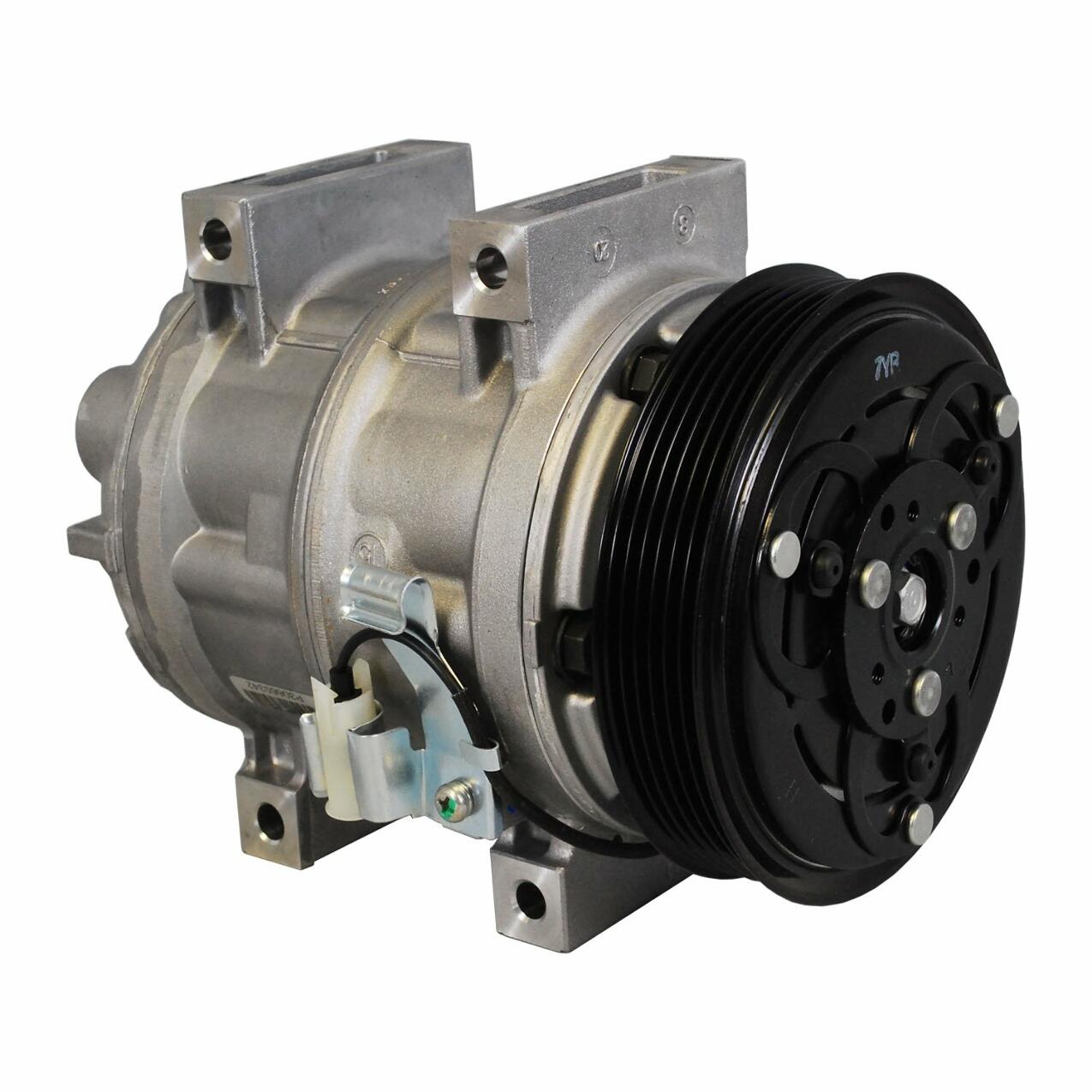 Volvo A/C Compressor and Clutch - Denso 4715017