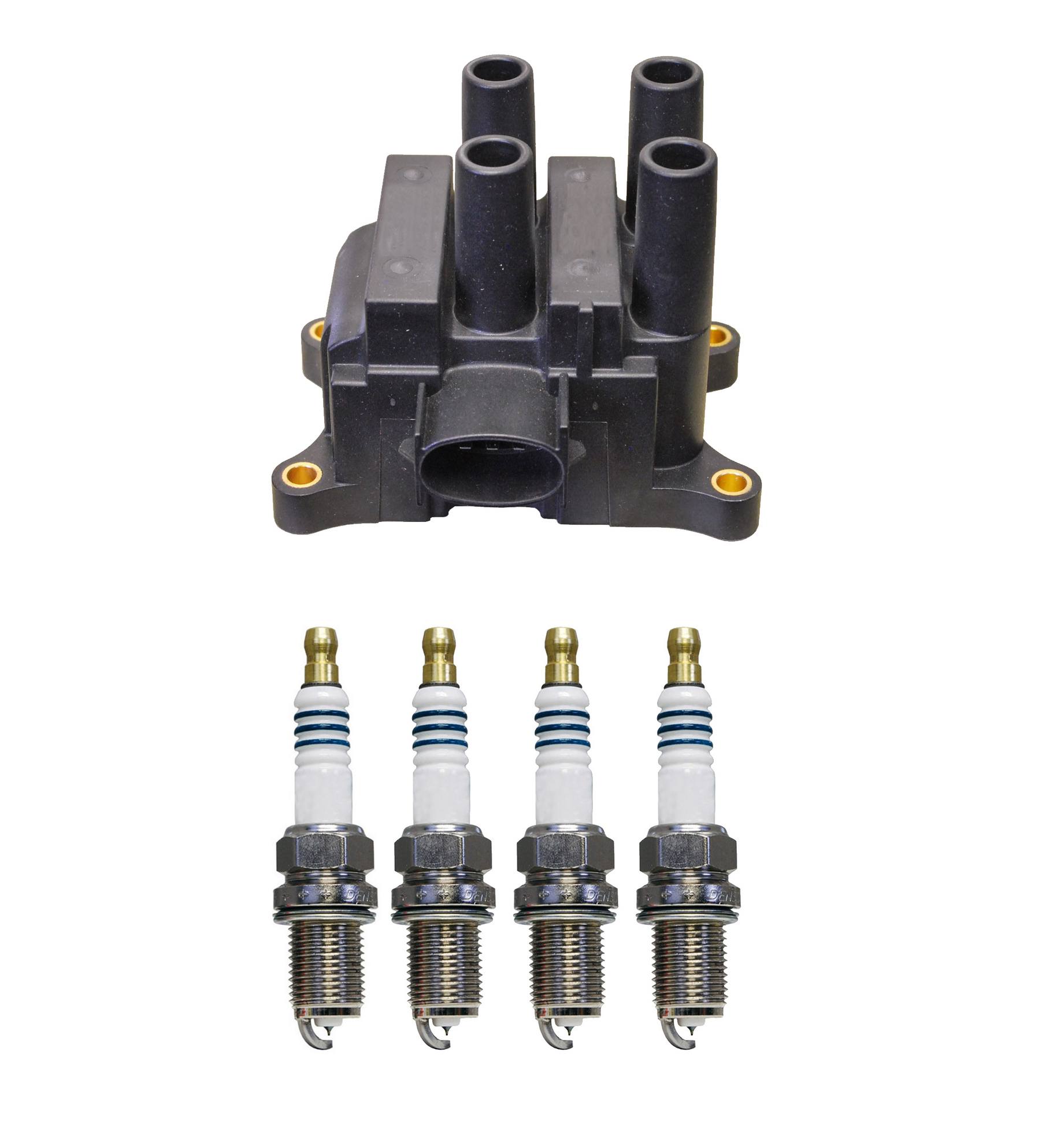 Ignition Coil Kit (Iridium Power) (Gap 0.032) Denso NP-3993929-Kit