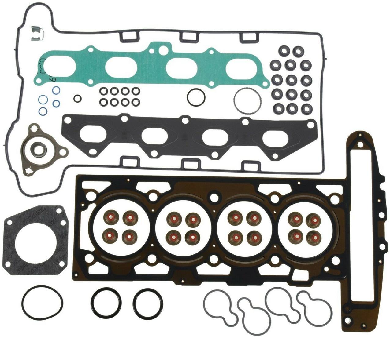 SAAB Engine Cylinder Head Gasket Set (With Secondary Air Injection) - Elring 305640