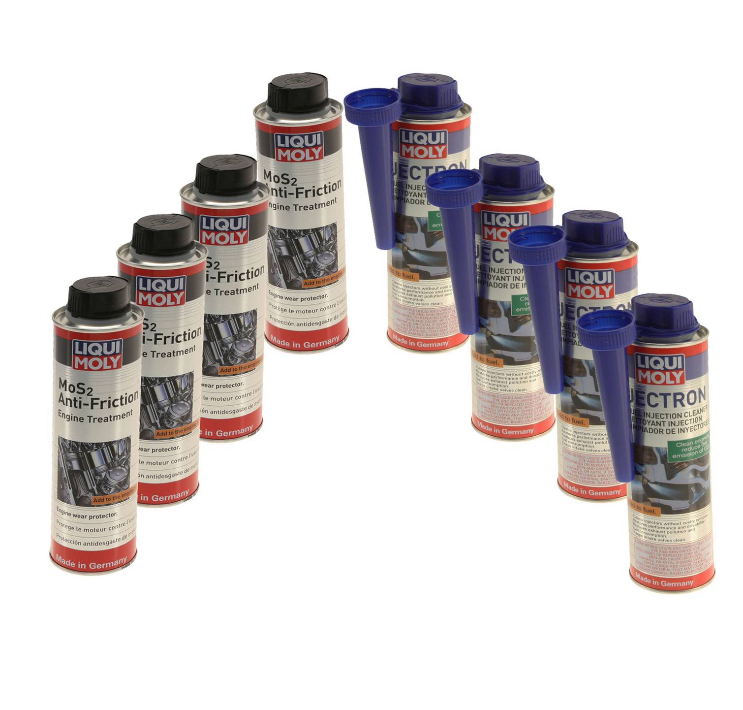 Liqui Moly MoS2 Anti-Friction Engine Treatment | 300 ml | Oil additive |  SKU: 2009