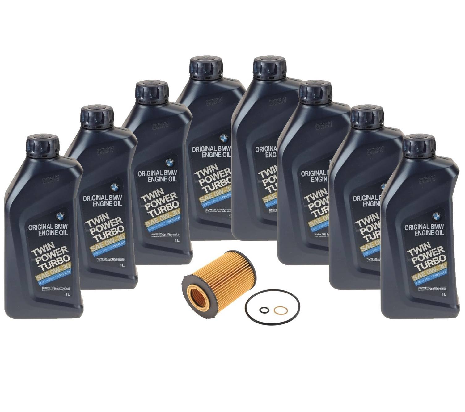 Genuine BMW Engine Oil Change Kit - (0W30) 83212365950