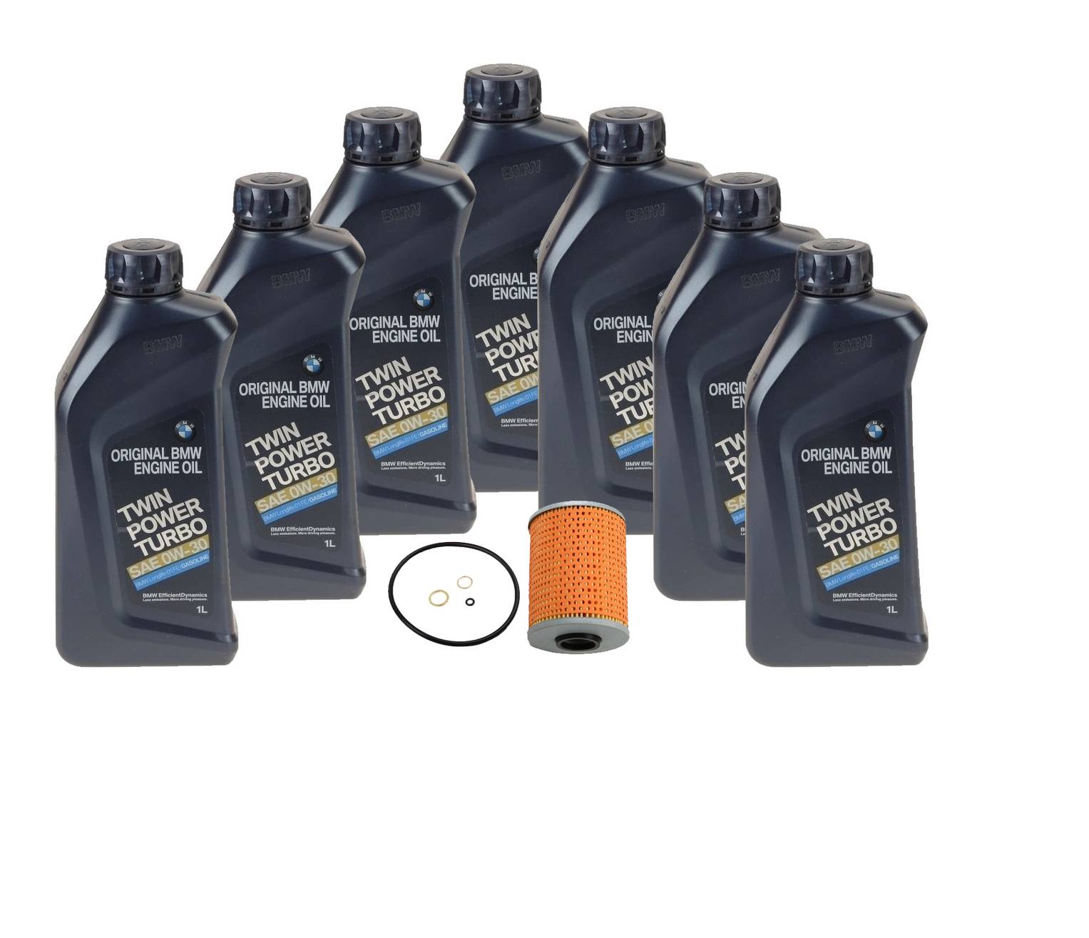 Genuine BMW Engine Oil Change Kit - (0W-30) 83212365950