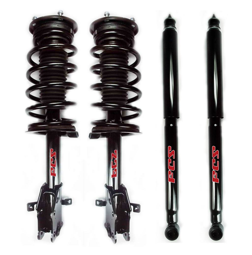 Suspension Strut and Shock Absorber Assembly Kit - Front and Rear (With 17