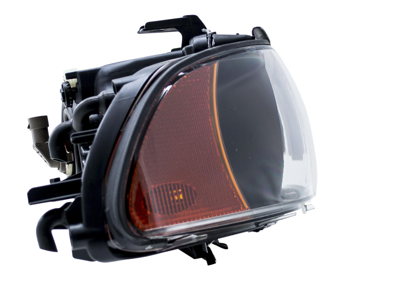 BMW Headlight Assembly - Driver Side (Halogen) (w/ Clear Turnsignal) 63126902517 - Hella 008053111