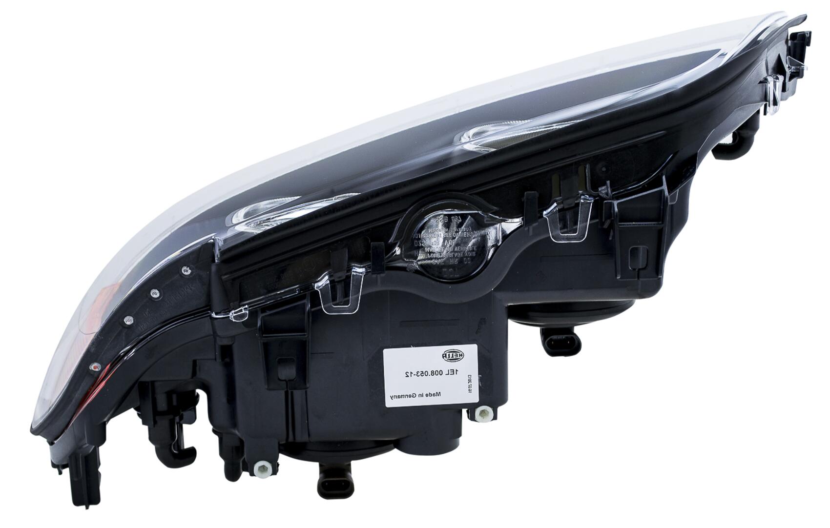 BMW Headlight Assembly - Passenger Side (Halogen) (w/ Clear Turnsignal) 63126902518 - Hella 008053121