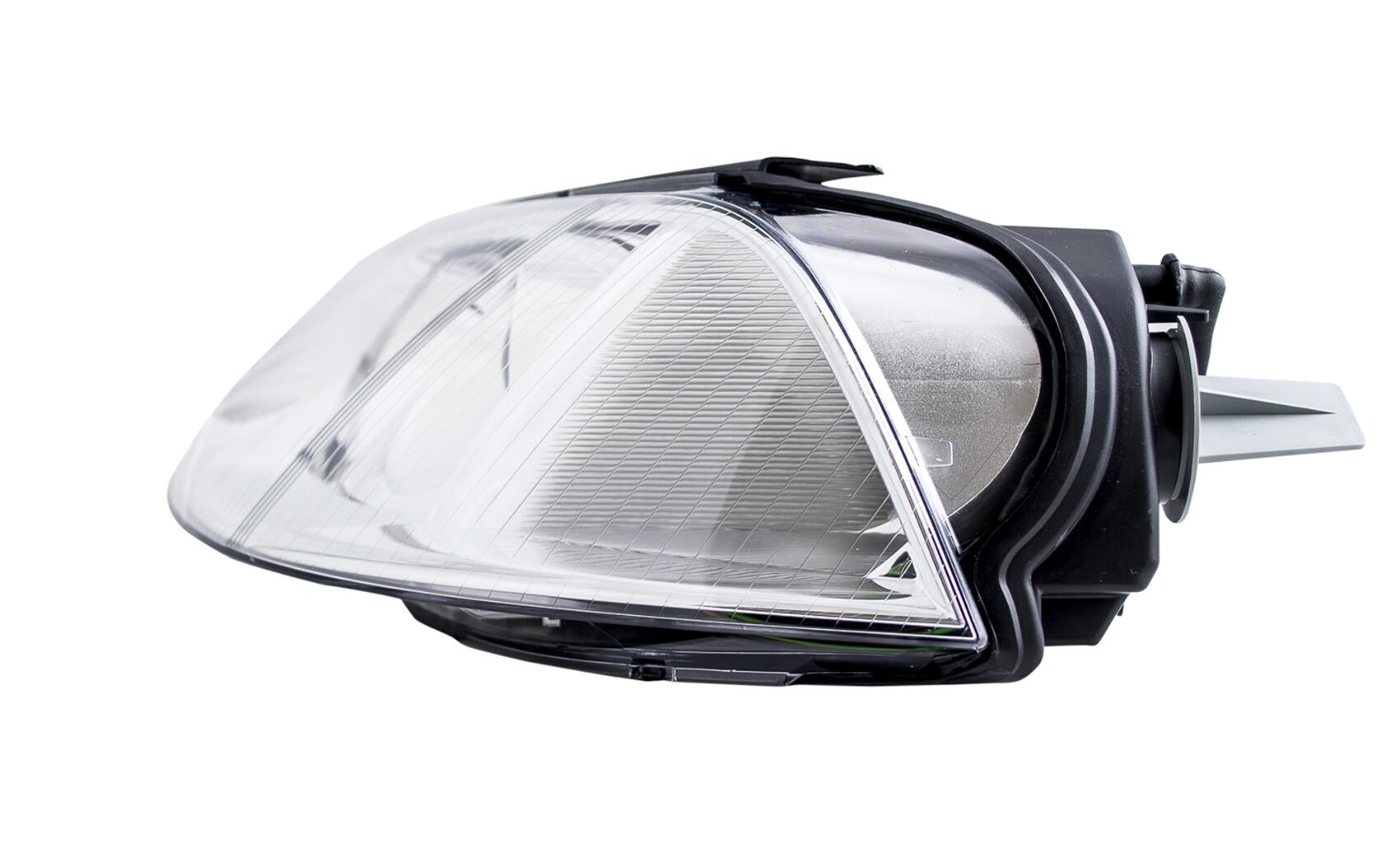 VW Headlight Assembly - Driver Side (Halogen) 3B0941015AQ - Hella 008350051